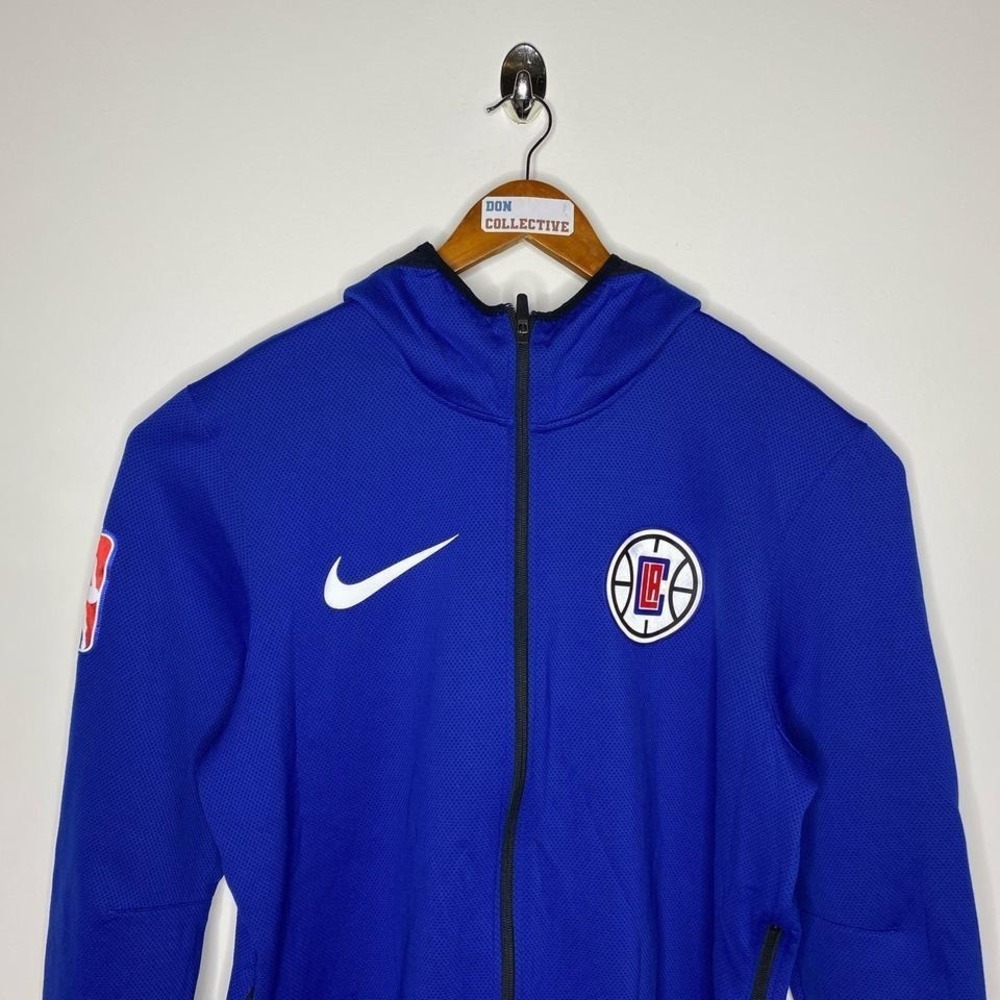 LA Clippers warm up basketball jacket with hood